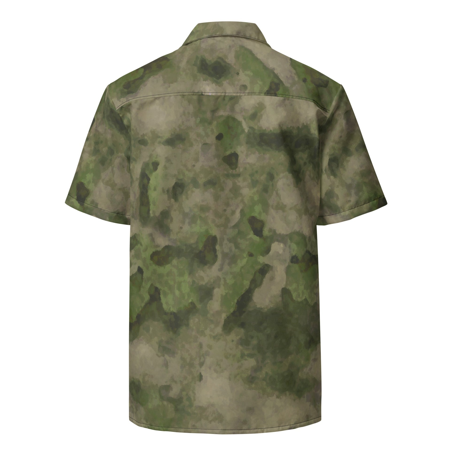 Russian Ataka FG (Green Moss) CAMO Unisex Short-Sleeve Button Shirt