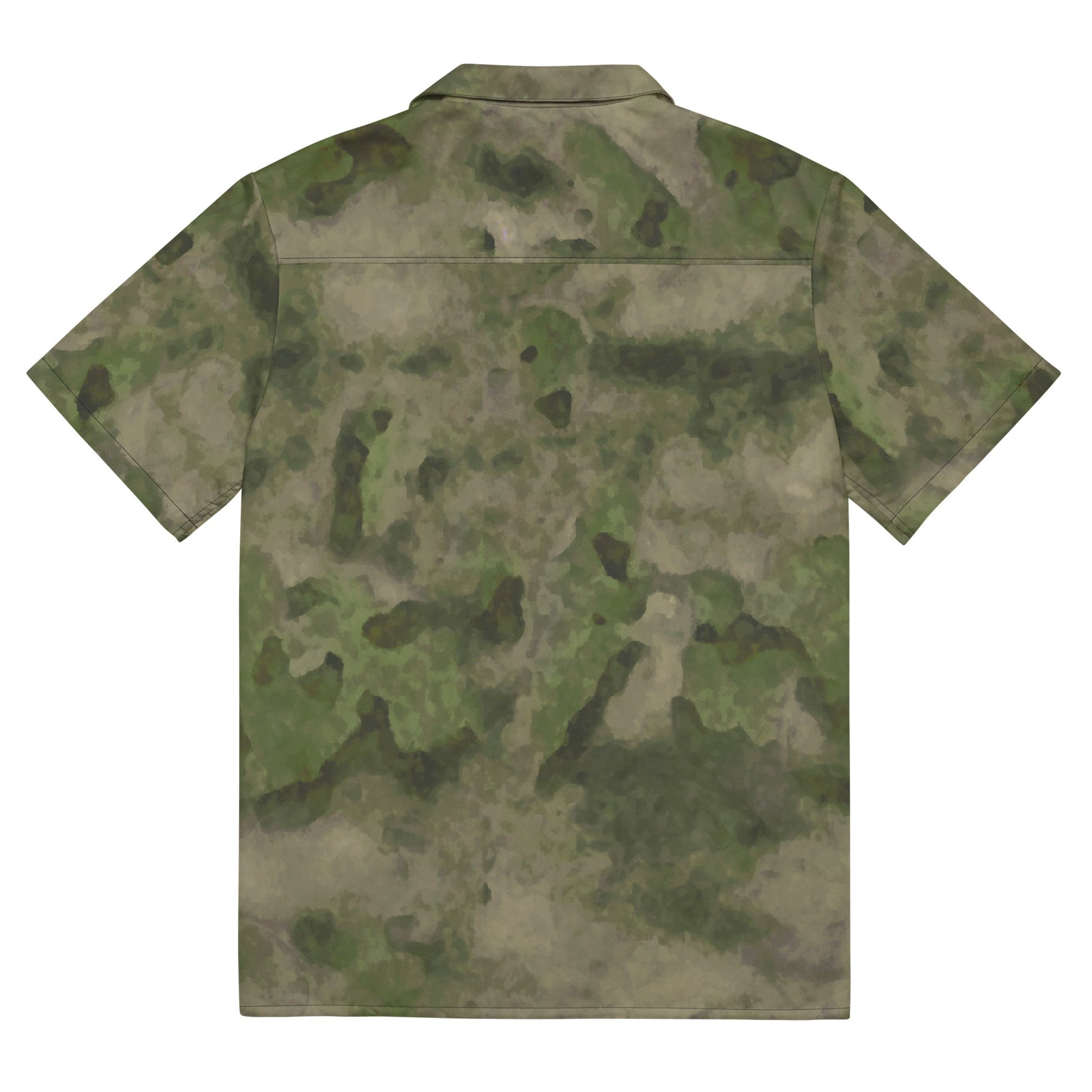Russian Ataka FG (Green Moss) CAMO Unisex Short-Sleeve Button Shirt