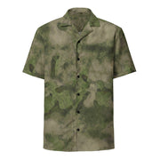Ataka FG Green Moss Russian CAMO Unisex Short-Sleeve Button Shirt - Button-Up