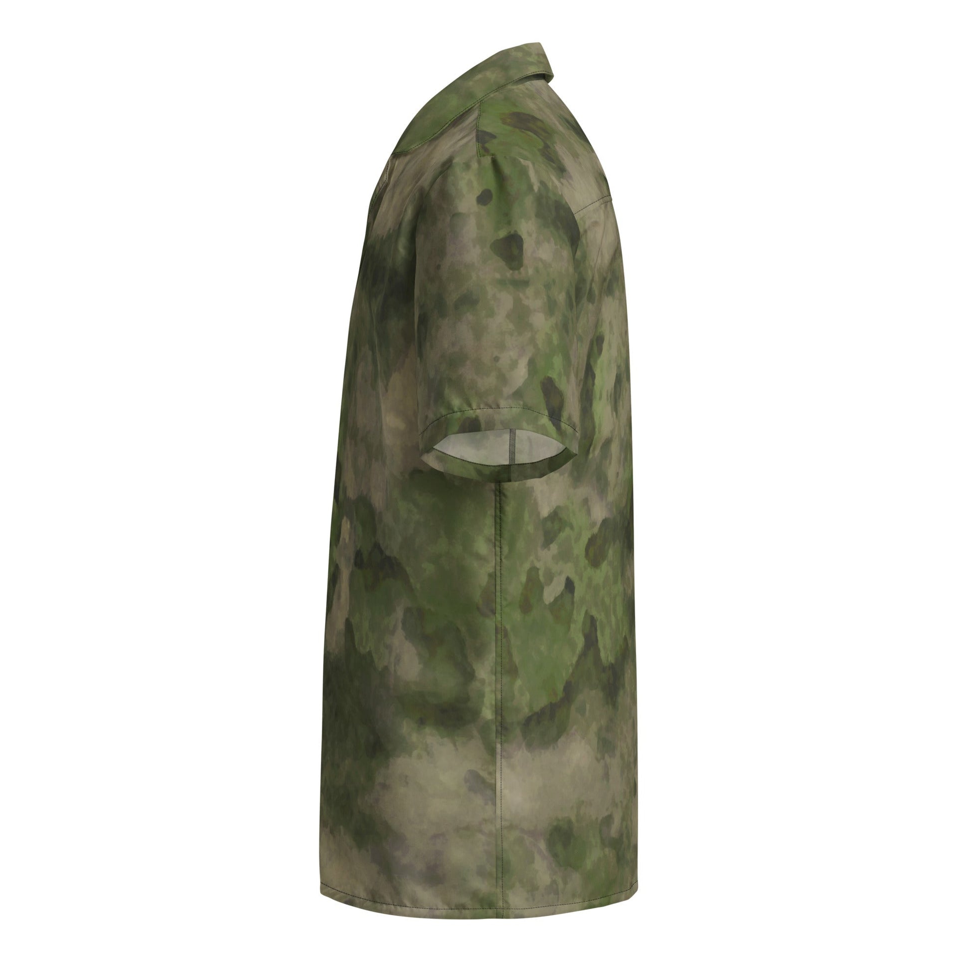 Russian Ataka FG (Green Moss) CAMO Unisex Short-Sleeve Button Shirt