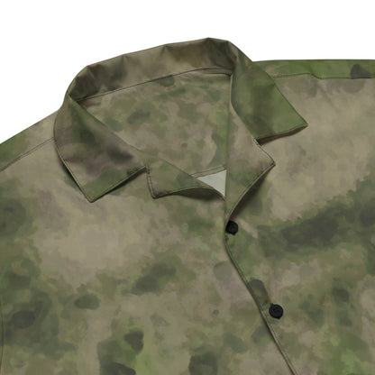 Russian Ataka FG (Green Moss) CAMO Unisex Short-Sleeve Button Shirt