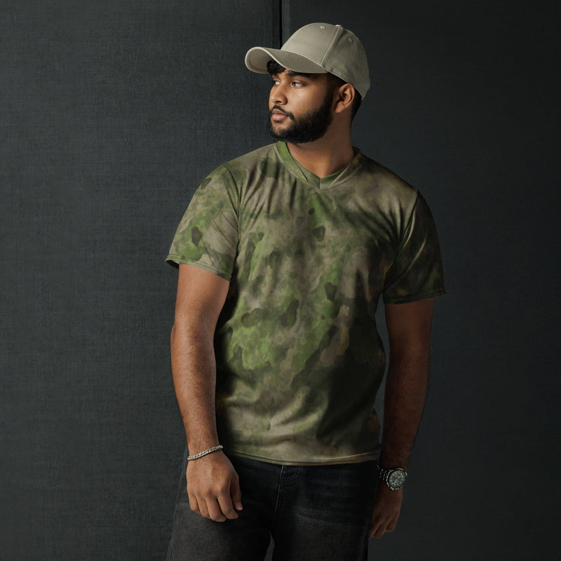 Ataka FG Green Moss Russian CAMO Unisex Sports Jersey
