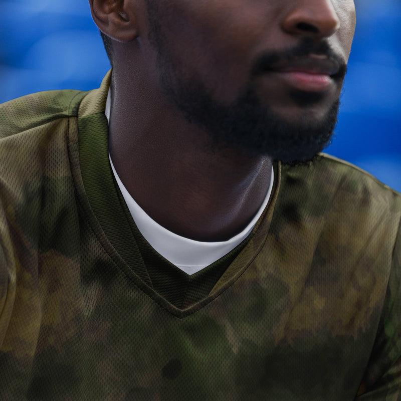 Ataka FG Green Moss Russian CAMO Unisex Sports Jersey