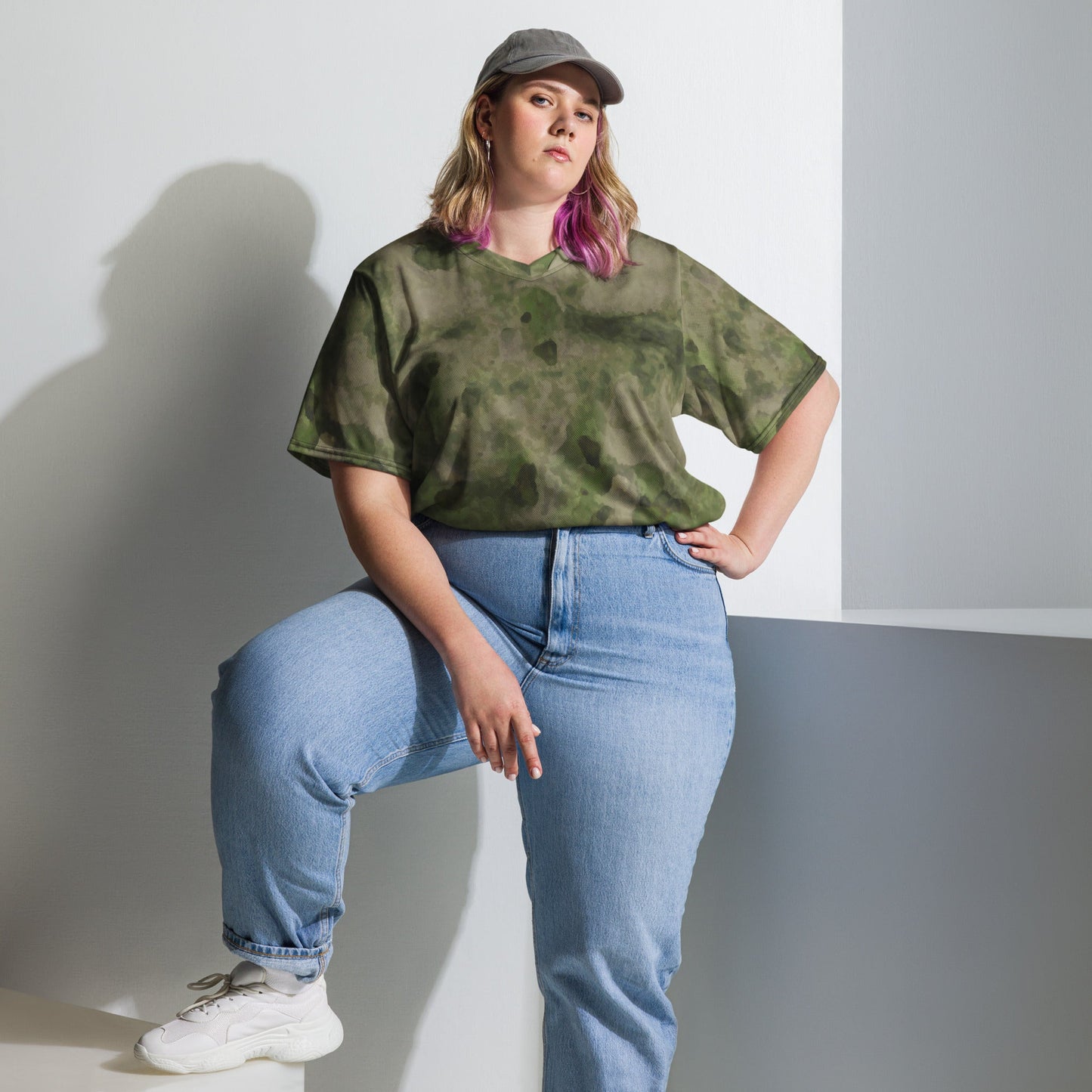 Russian Ataka FG (Green Moss) CAMO Unisex Sports Jersey