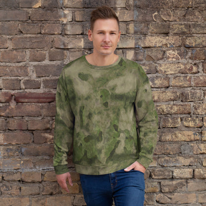 Russian Ataka FG (Green Moss) CAMO Unisex Sweatshirt - 2XS
