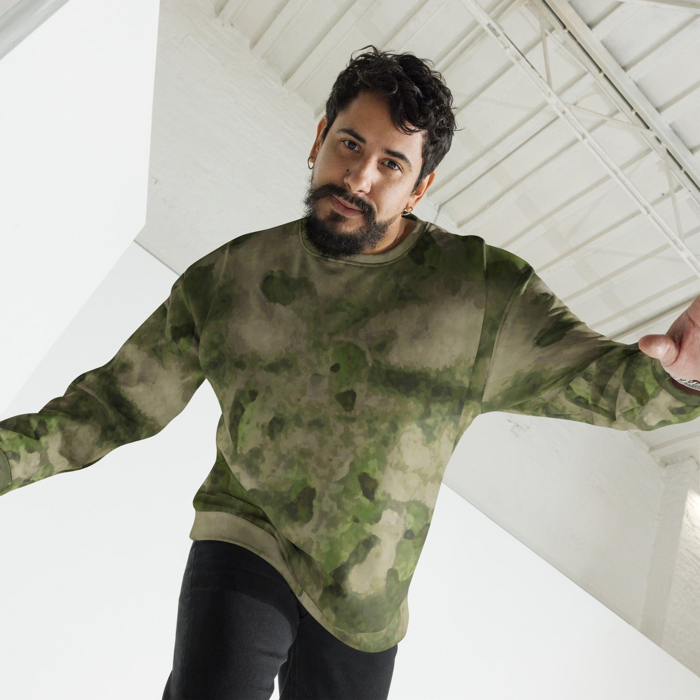 Russian Ataka FG (Green Moss) CAMO Unisex Sweatshirt