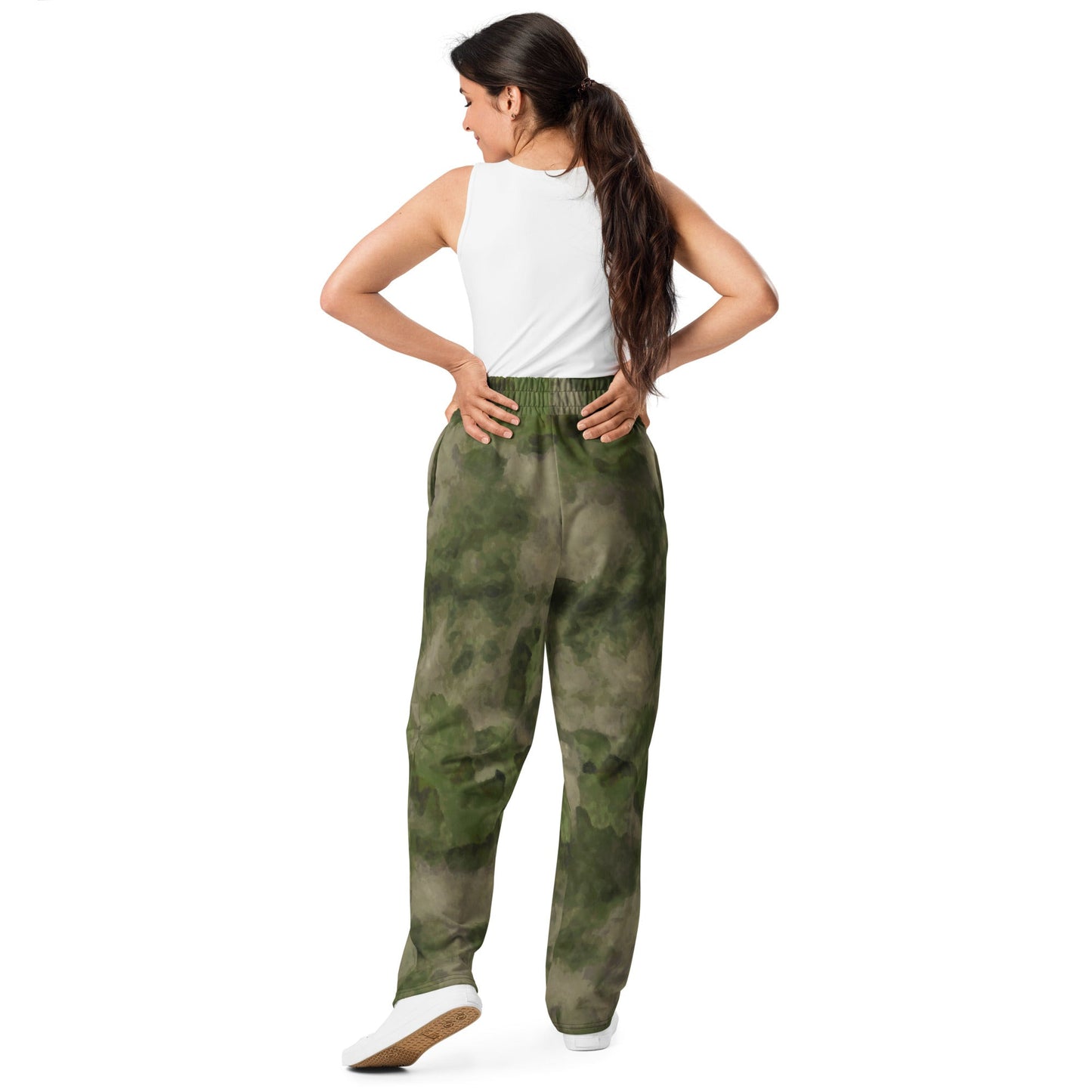 Russian Ataka FG (Green Moss) CAMO Unisex Wide-Leg Joggers