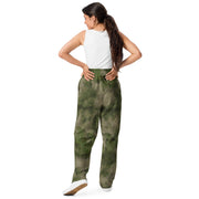 Ataka FG Green Moss Russian CAMO Unisex Wide-Leg Joggers