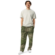Ataka FG Green Moss Russian CAMO Unisex Wide-Leg Joggers