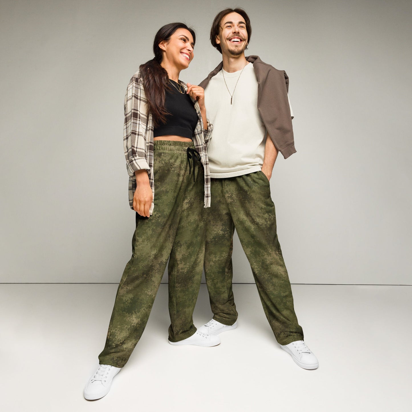Moss Phantom CAMO Unisex Wide-Leg Joggers - 2XS