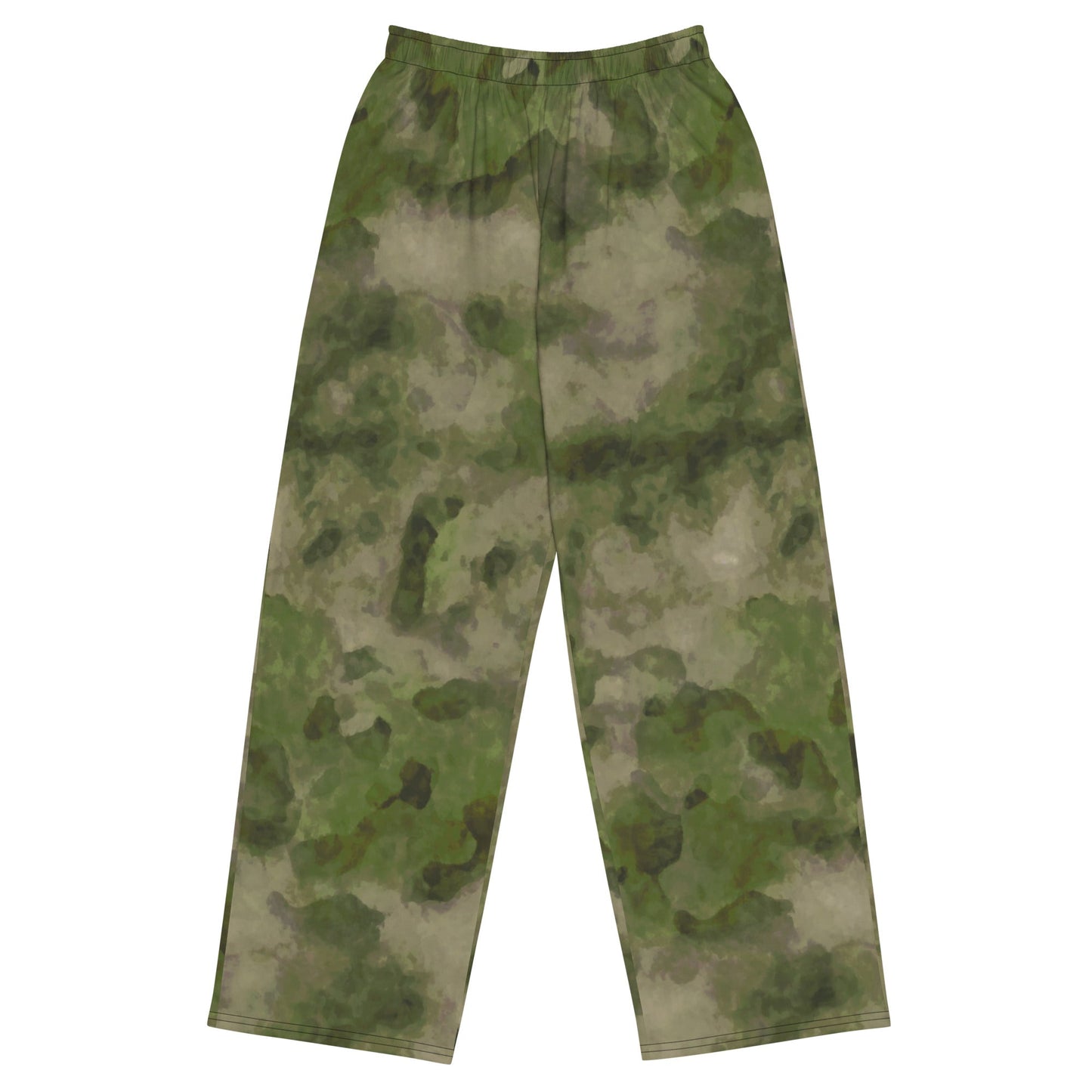 Russian Ataka FG (Green Moss) CAMO Unisex Wide-Leg Leisure Pants - 2XS