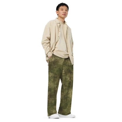 Moss Phantom CAMO Unisex Wide-Leg Leisure Pants