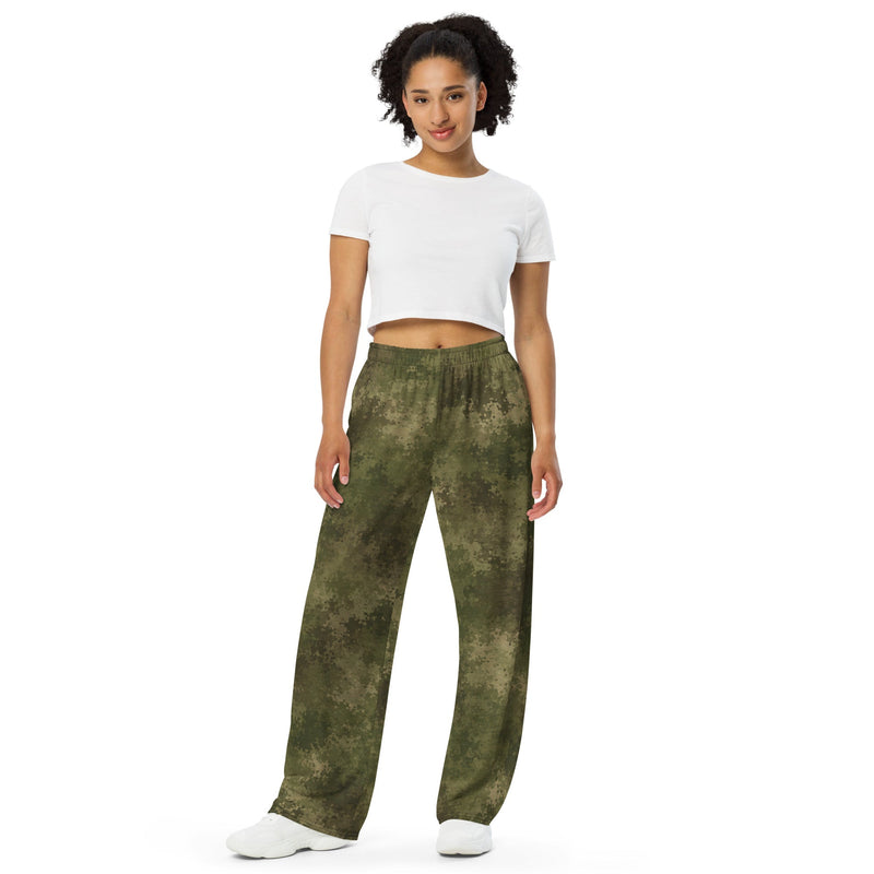 Moss Phantom CAMO Unisex Wide-Leg Leisure Pants - Pant