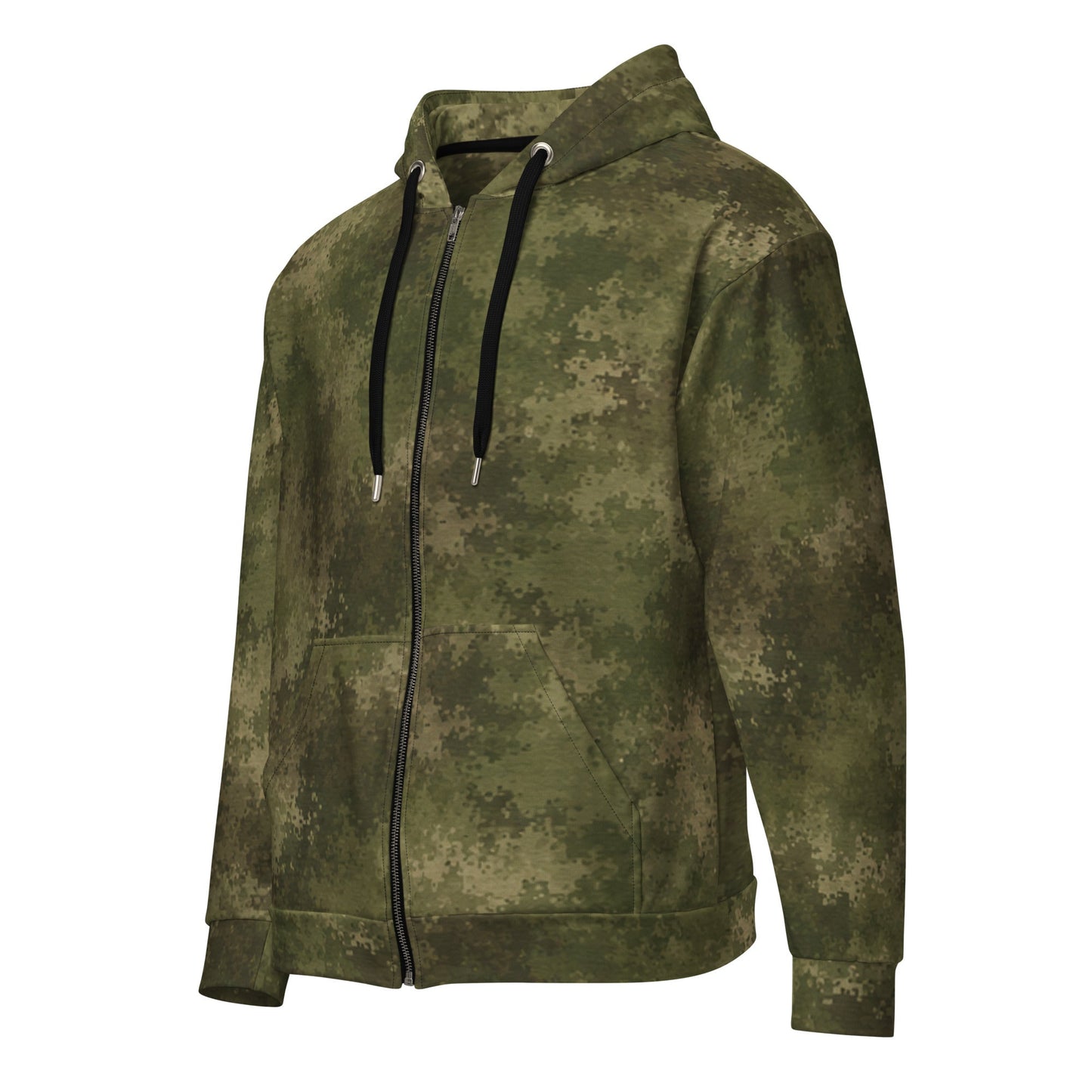 Moss Phantom CAMO Unisex Zip Hoodie