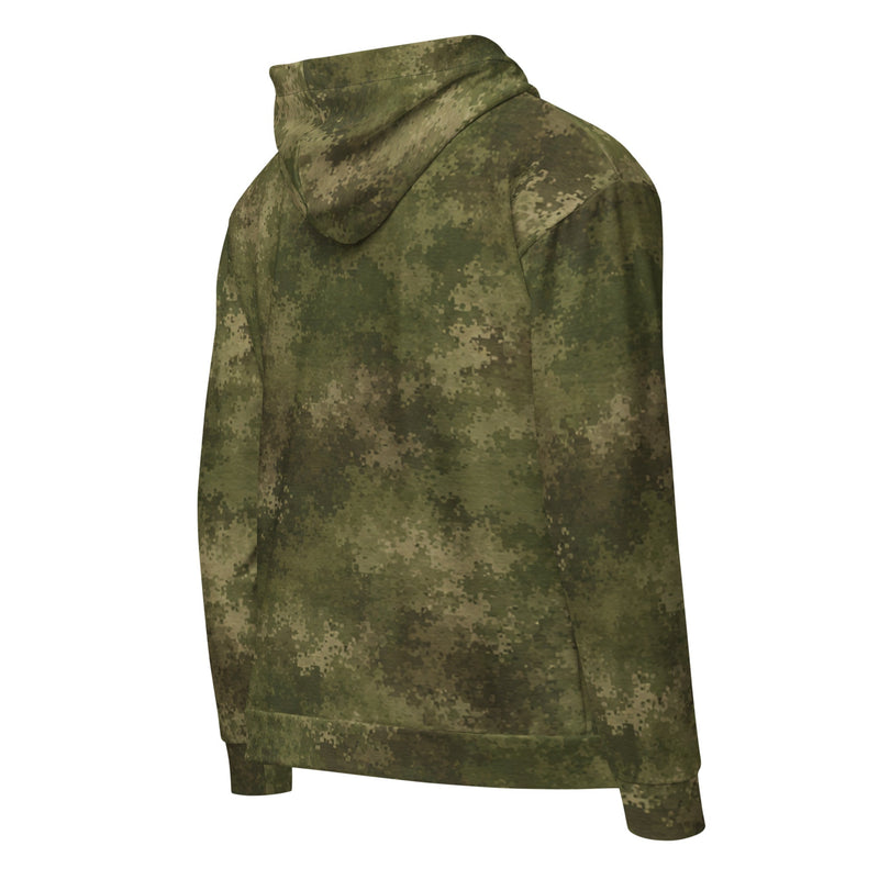 Moss Phantom CAMO Unisex Zip Hoodie