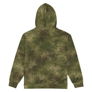 Moss Phantom CAMO Unisex Zip Hoodie