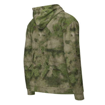 Russian Ataka FG (Green Moss) CAMO Unisex Zip Hoodie