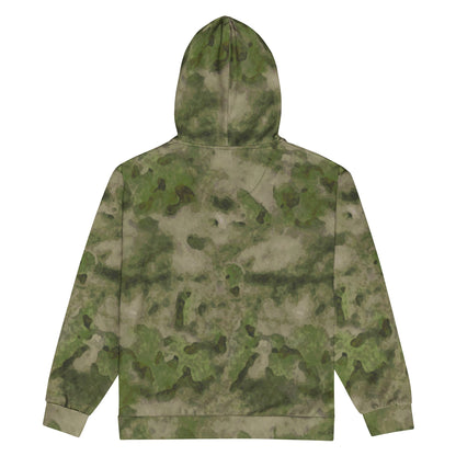 Russian Ataka FG (Green Moss) CAMO Unisex Zip Hoodie