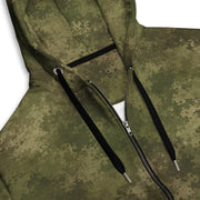 Moss Phantom CAMO Unisex Zip Hoodie