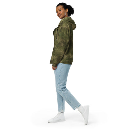 Moss Phantom CAMO Unisex Zip Hoodie