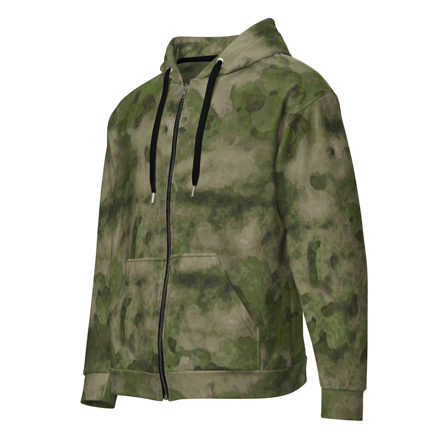 Russian Ataka FG (Green Moss) CAMO Unisex Zip Hoodie