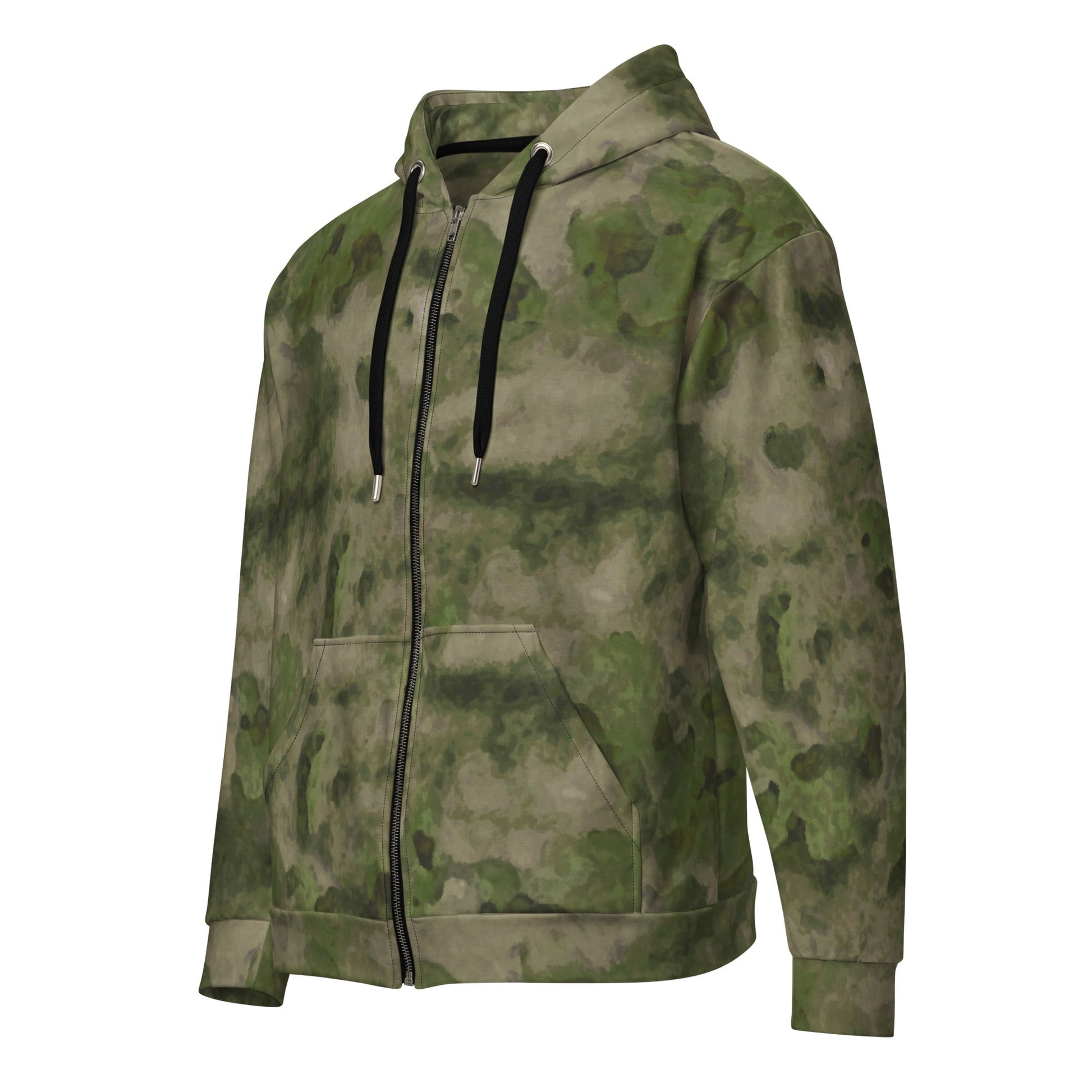 Russian Ataka FG (Green Moss) CAMO Unisex Zip Hoodie