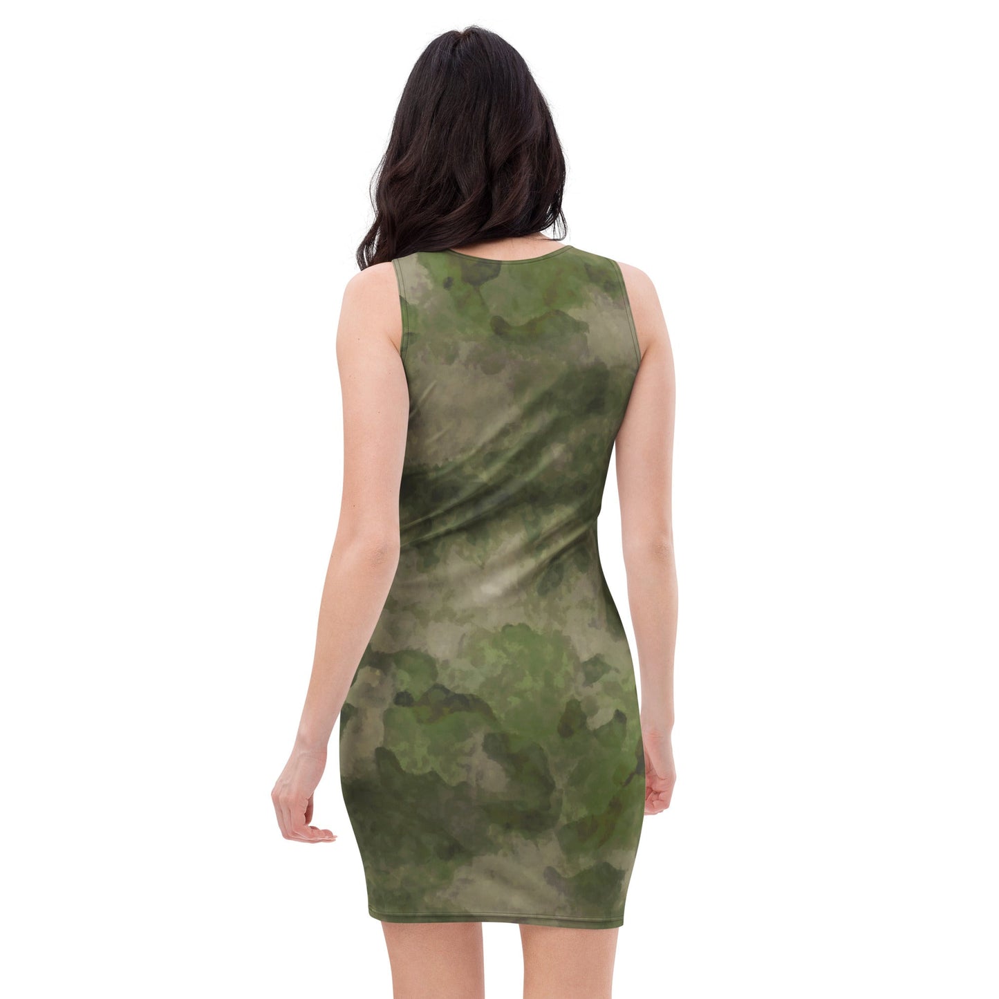 Russian Ataka FG (Green Moss) CAMO Womens Bodycon Dress