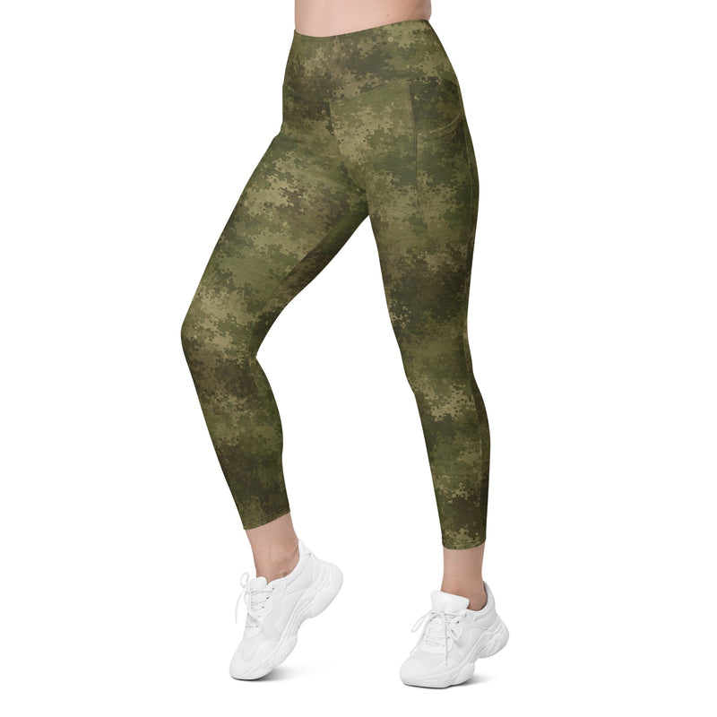 Moss Phantom CAMO Womens Leggings with Pockets - Women