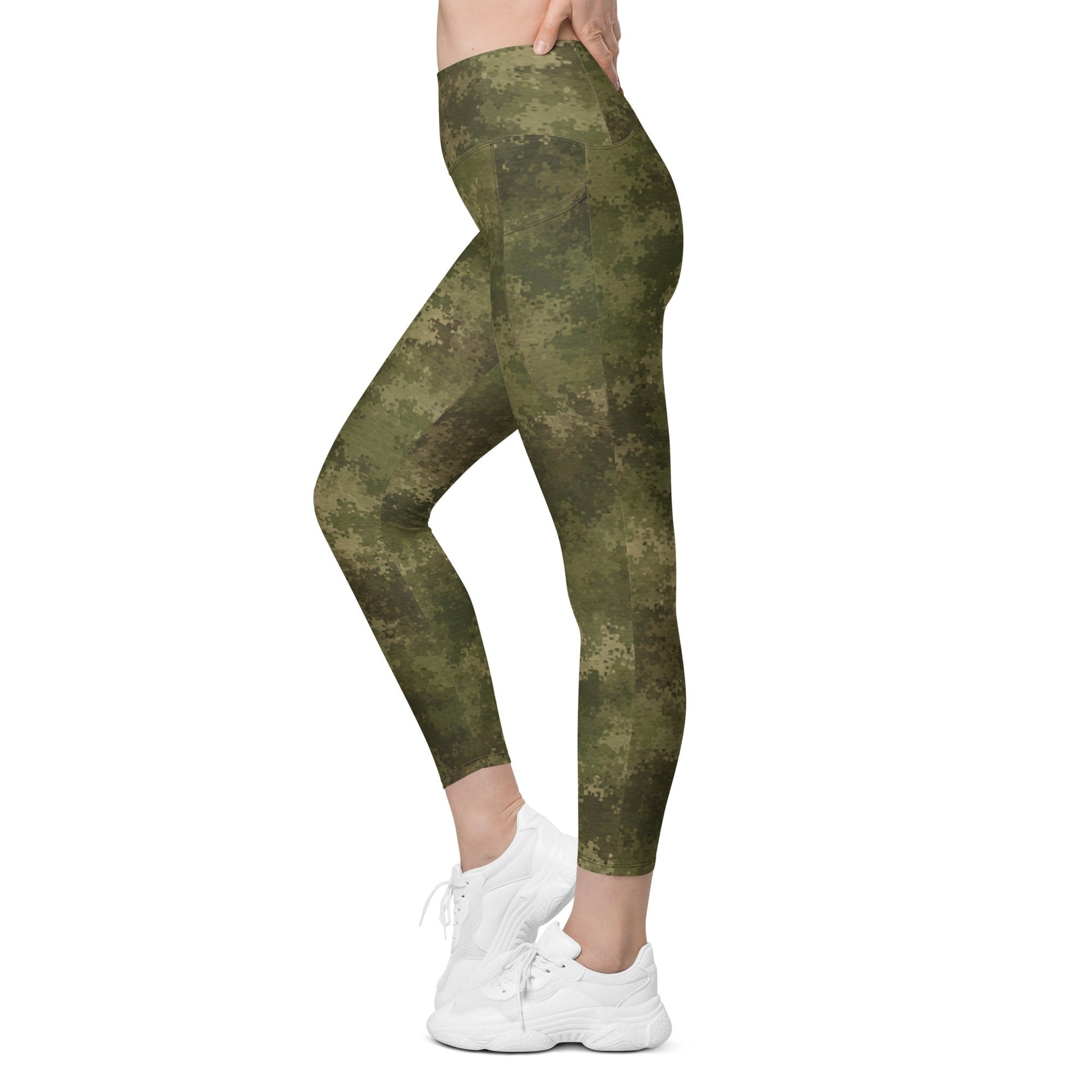 Moss Phantom CAMO Womens Leggings with Pockets