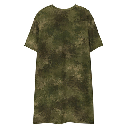 Moss Phantom CAMO Womens T-Shirt Dress