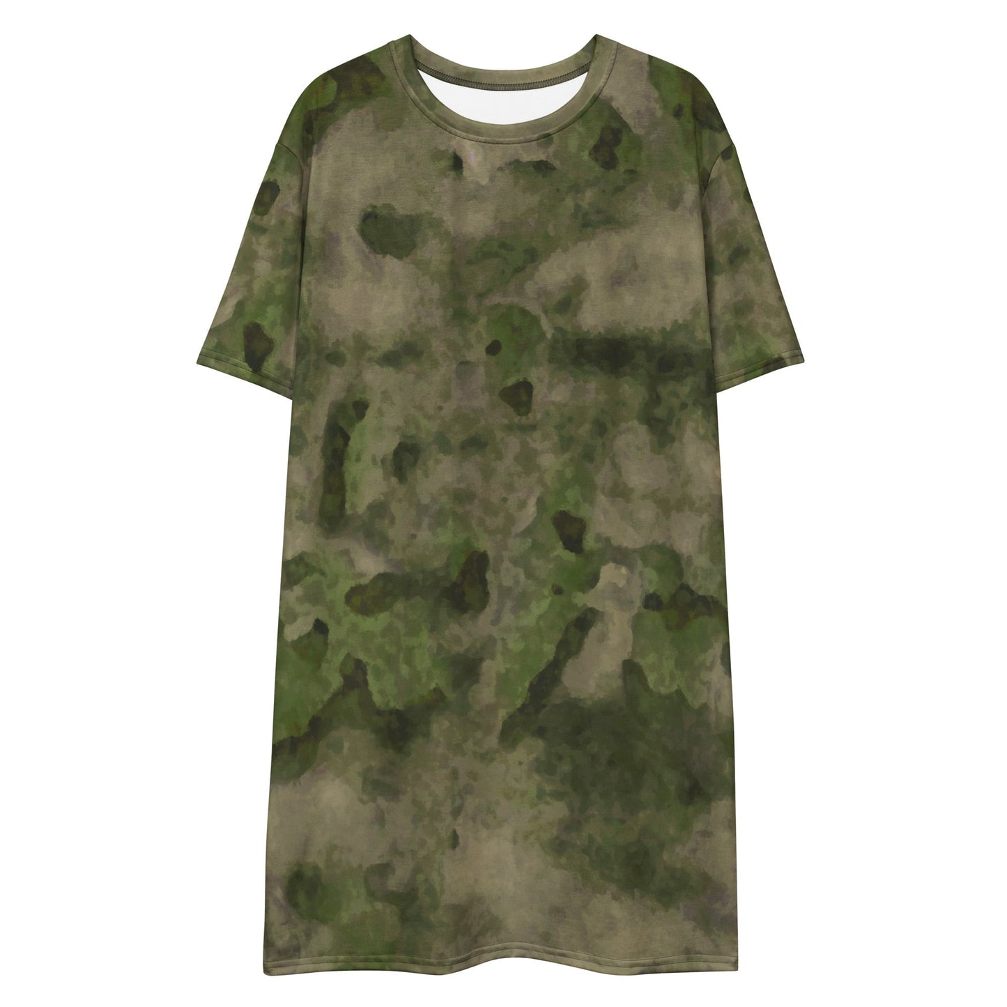 Russian Ataka FG (Green Moss) CAMO Womens T-Shirt Dress