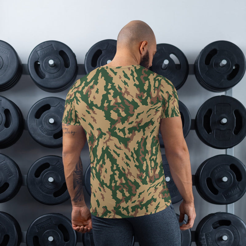 Barvikha Desert Russian CAMO Mens Athletic T-Shirt - Shirt