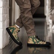 Barvikha Desert Russian CAMO Mens High-Top Canvas Shoes - Black / 5