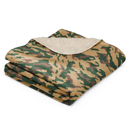 Russian Barvikha Desert CAMO Sherpa blanket - Blankets