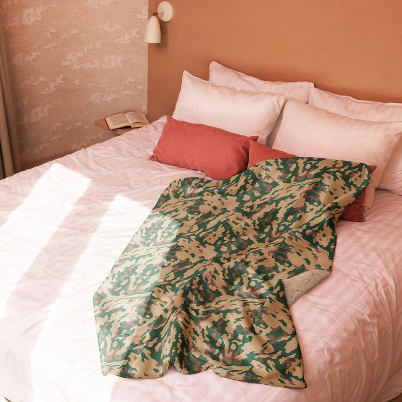 Barvikha Desert Russian CAMO Sherpa Blanket