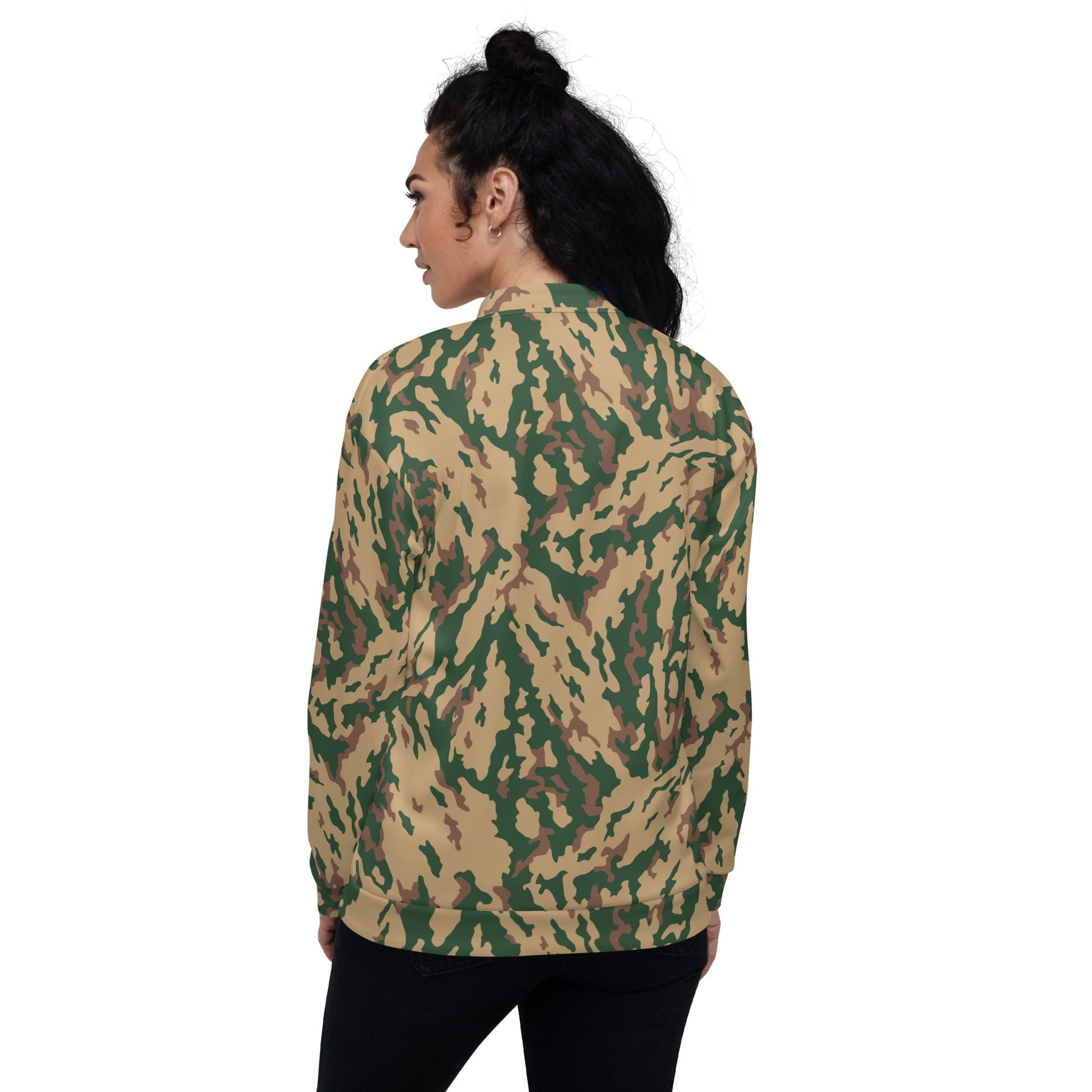Russian Barvikha Desert CAMO Unisex Bomber Jacket - Jackets