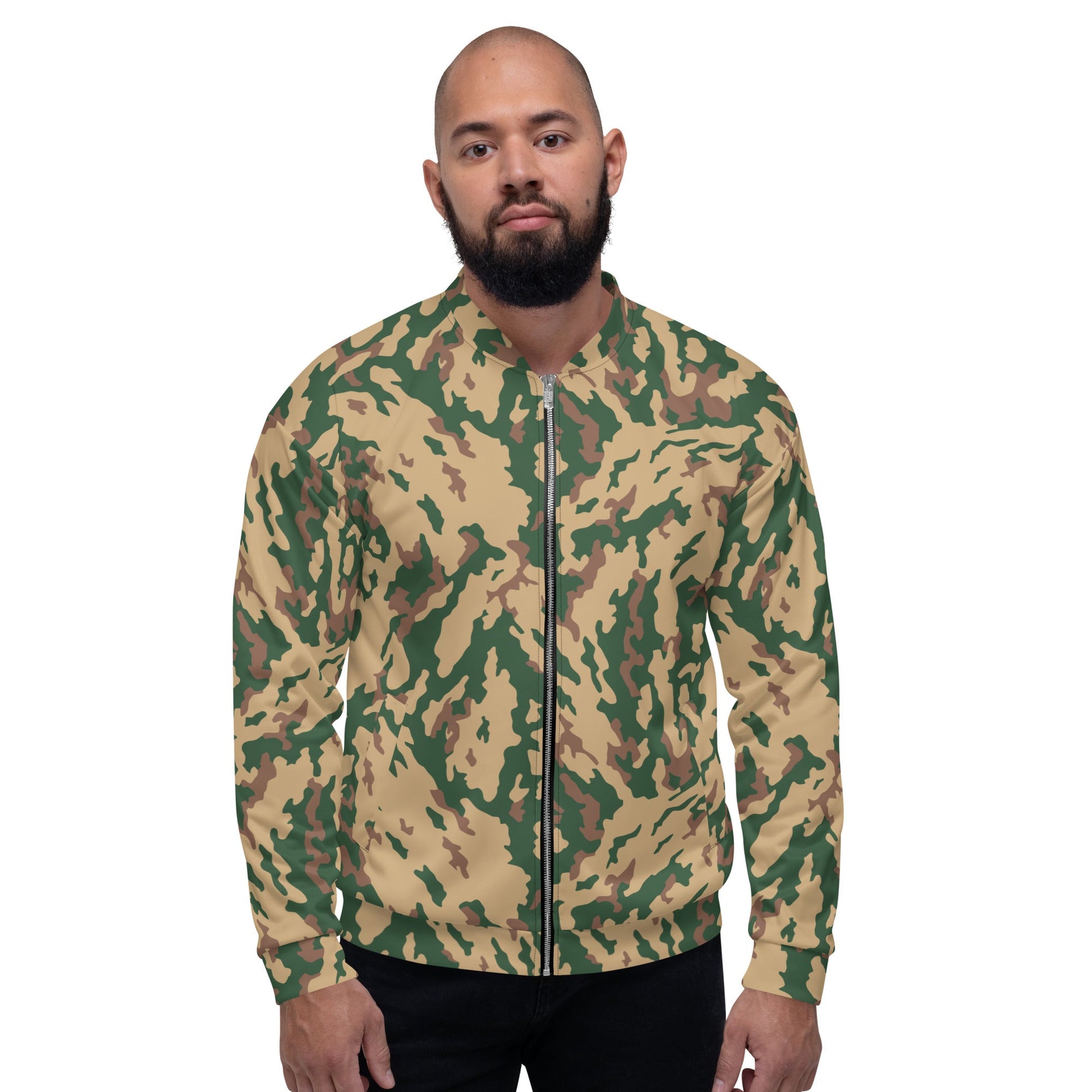 Russian Barvikha Desert CAMO Unisex Bomber Jacket - Jackets