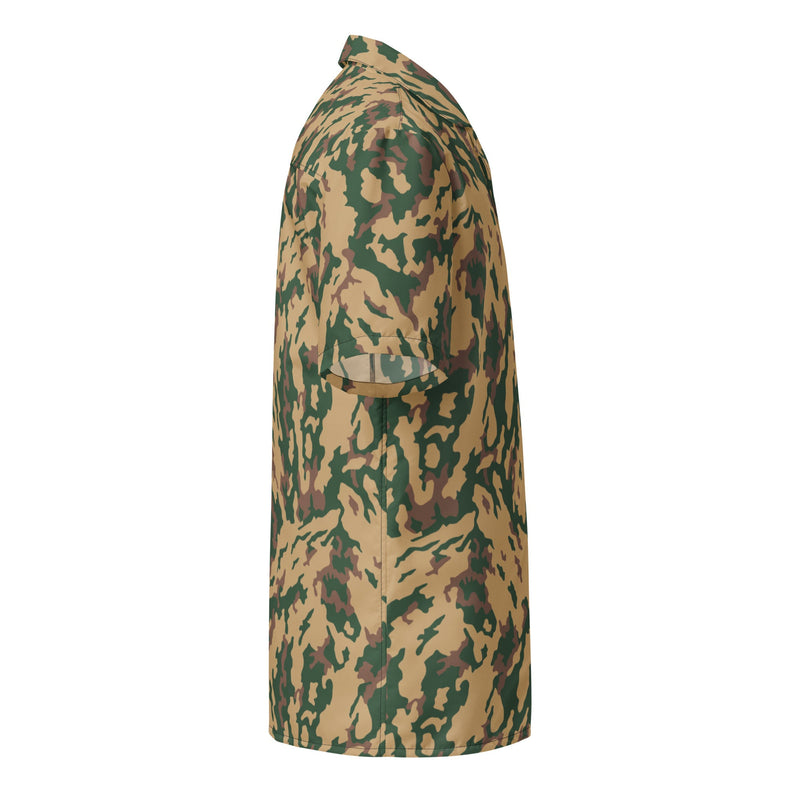 Barvikha Desert Russian CAMO Unisex Short-Sleeve Button Shirt - Button-Up