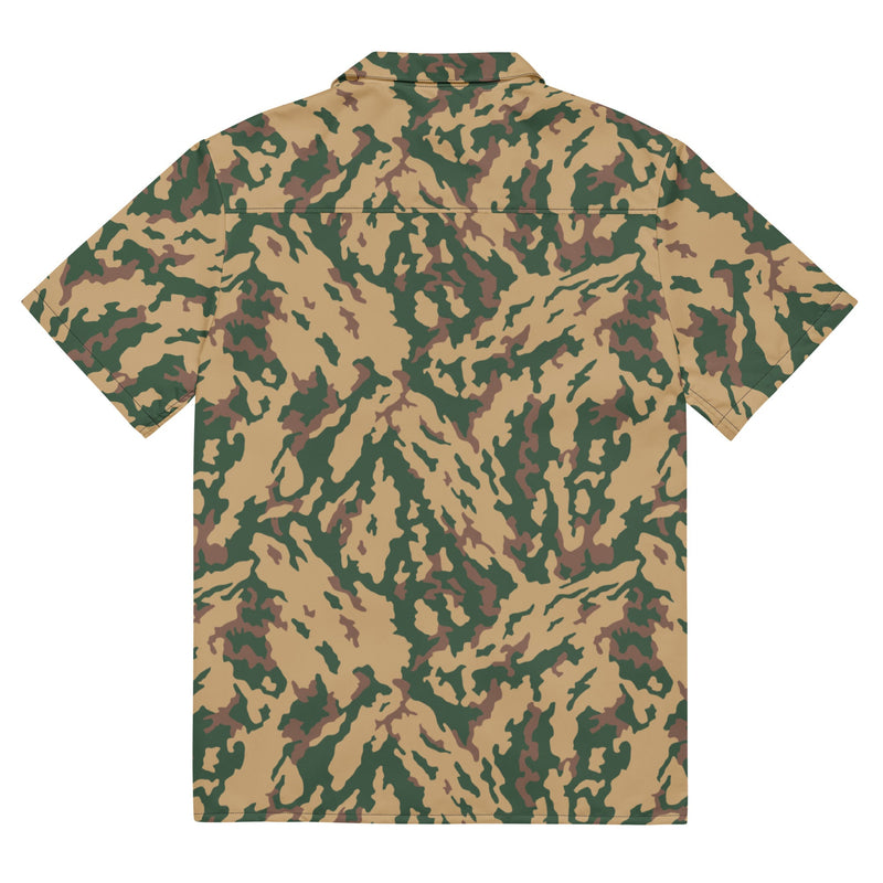 Barvikha Desert Russian CAMO Unisex Short-Sleeve Button Shirt - Button-Up