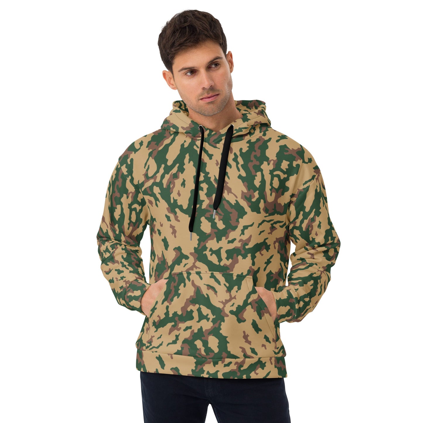 Russian Barvikha Desert CAMO Unisex Hoodie - 2XS - Hoodies