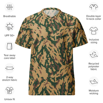 Russian Barvikha Desert CAMO unisex sports jersey - Sports Jerseys