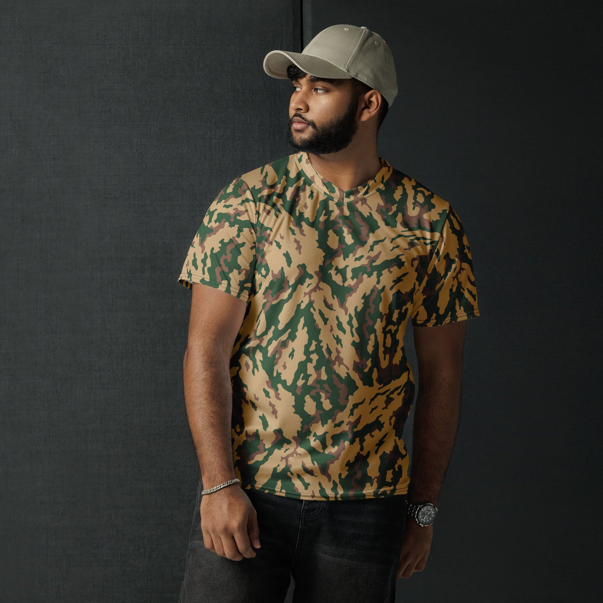 Russian Barvikha Desert CAMO unisex sports jersey - Sports Jerseys