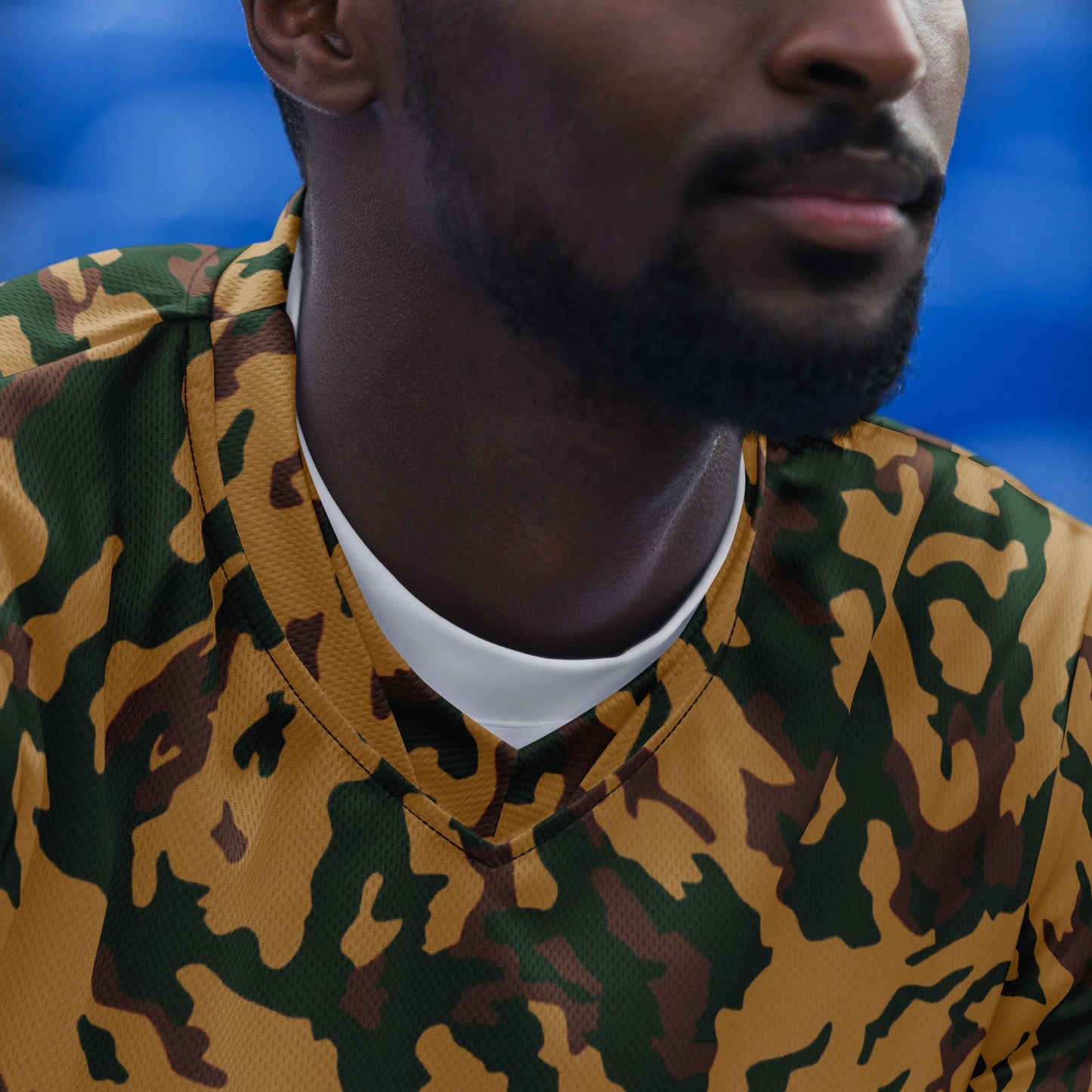 Russian Barvikha Desert CAMO unisex sports jersey - Sports Jerseys