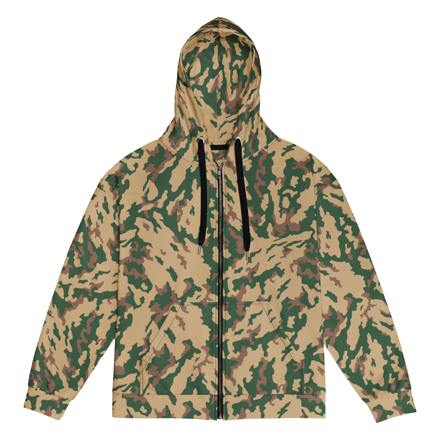 Russian Barvikha Desert CAMO Unisex zip hoodie - 2XS - Zip Hoodies