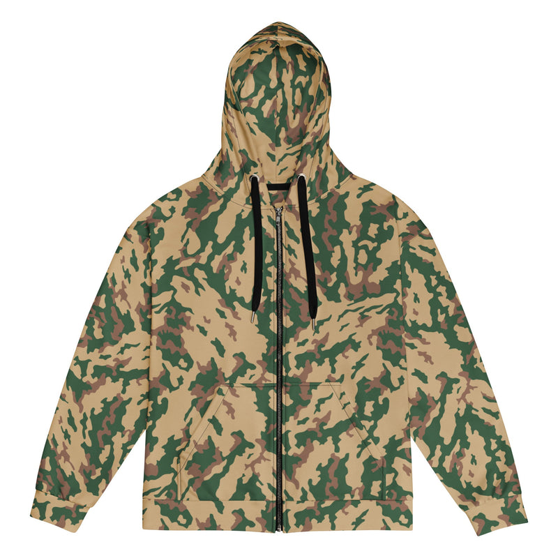 Barvikha Desert Russian CAMO Unisex Zip Hoodie - 2XS