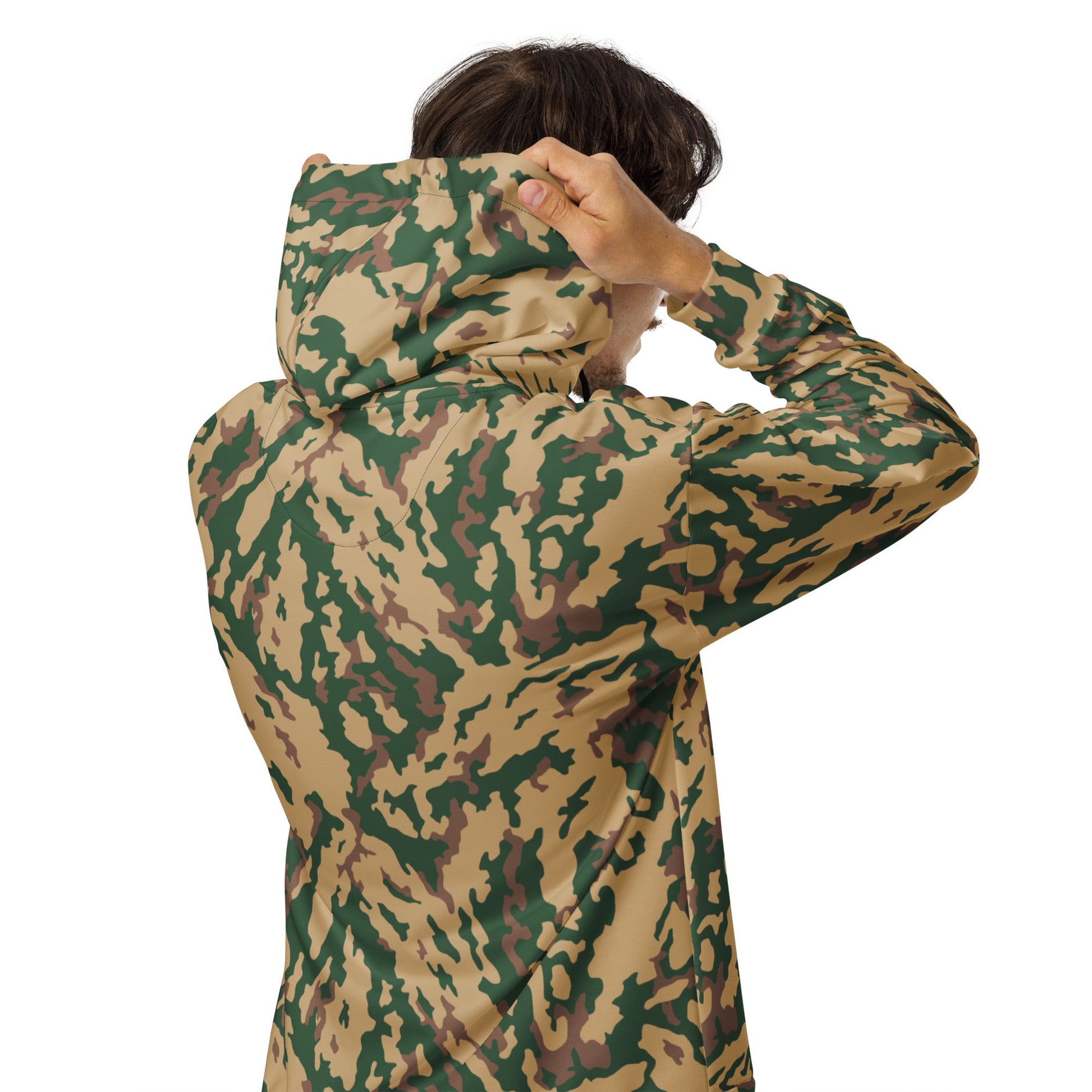 Russian Barvikha Desert CAMO Unisex zip hoodie - Zip Hoodies