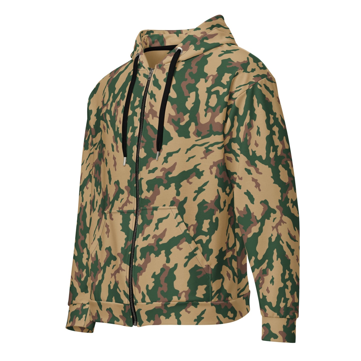 Russian Barvikha Desert CAMO Unisex zip hoodie - Zip Hoodies
