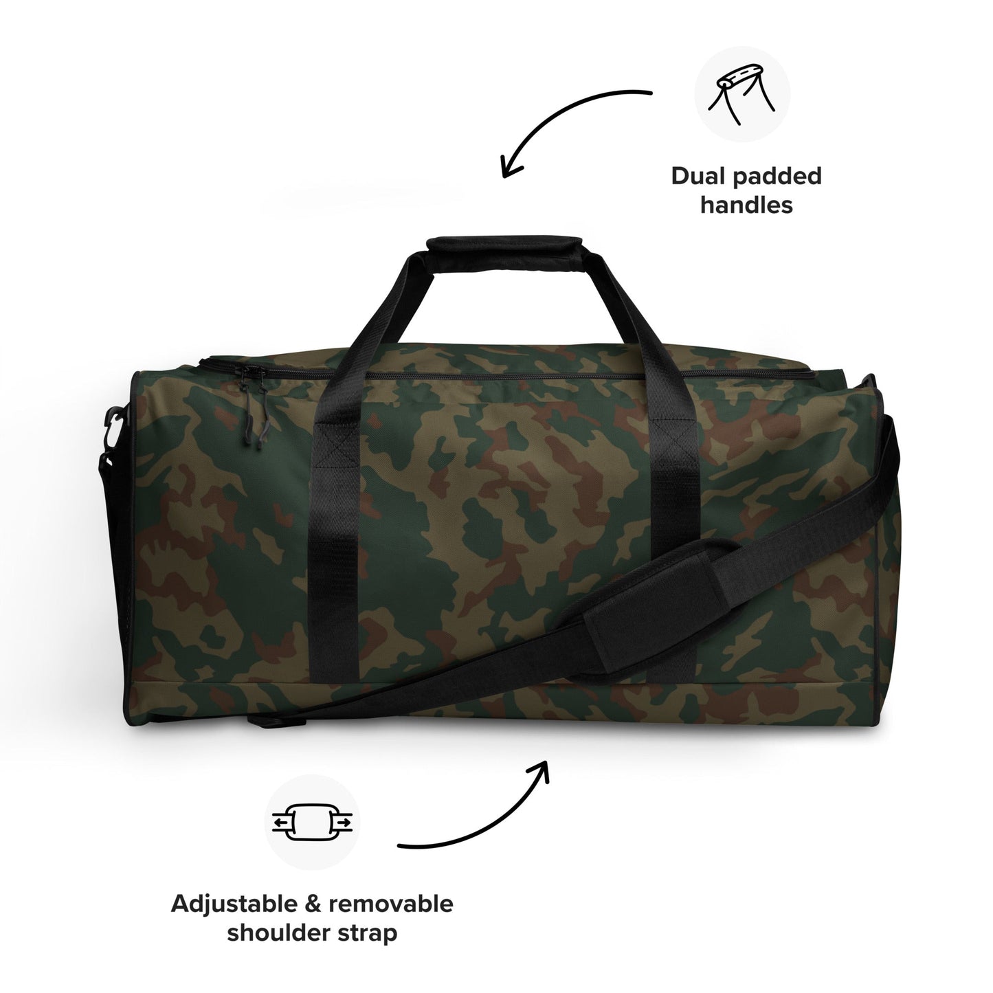 Russian Barvikha Mountain CAMO Duffle Bag
