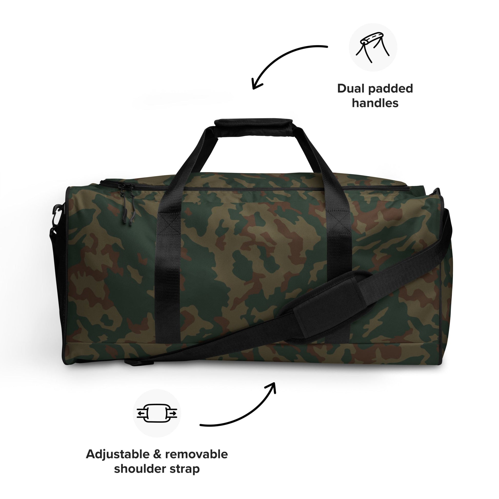 Russian Barvikha Mountain CAMO Duffle Bag