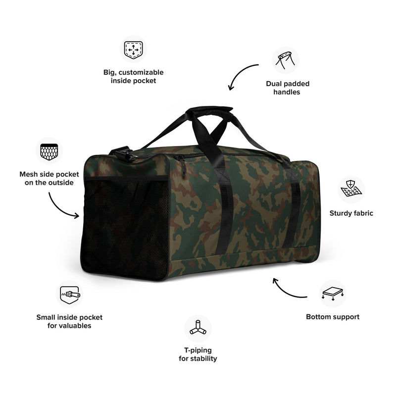 Barvikha Mountain Russian CAMO Duffle Bag
